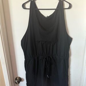 Woman’s Plus Size Black Romper Shorts 3-4X Runs Small